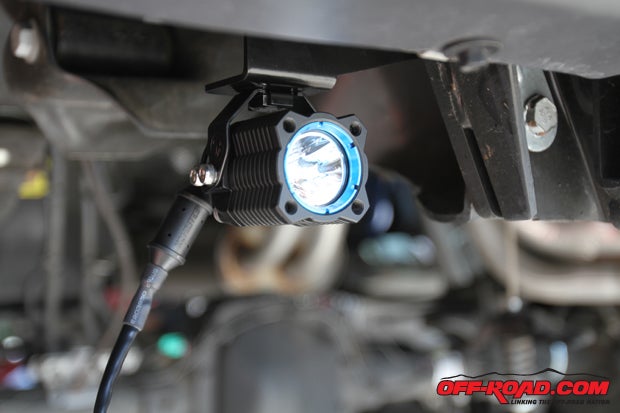 The KC HiLiTES Flex Single will provide plenty of visibility for backing up during low-light off-road exploring.