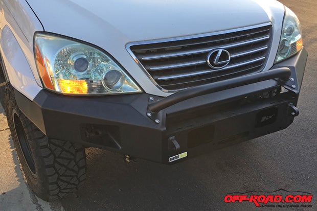 The Metal Tech 4x4 Goblin front bumper looks great on our Lexus GX 470, and we look forward to getting the rear Pegasus bumper installed soon!