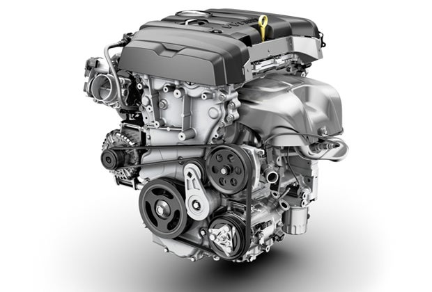 Chevy's new mid-sized Colorado will feature a 2.5-liter inline four-cylinder motor. 