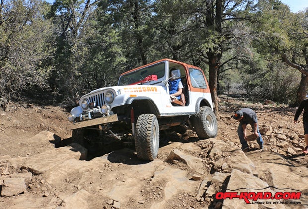 Mods to Jeeps on-trail varied wildly  if youre a student of others work, theres no shortage of innovative rigs. This sweet restomod Renegade was small block-powered.
