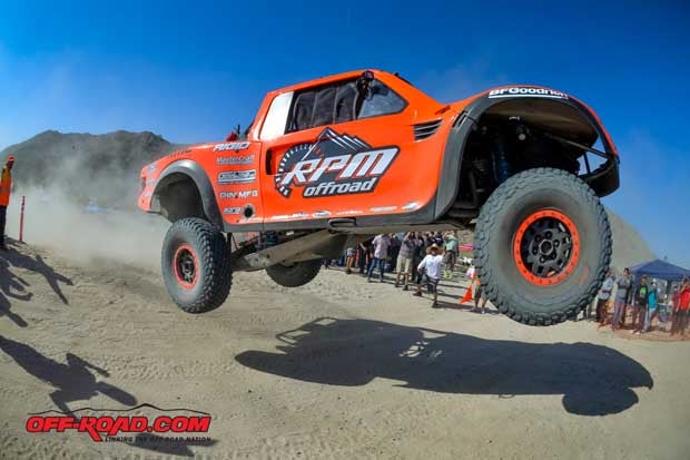 Apdaly Lopez ended up in third place in Trophy Truck.
