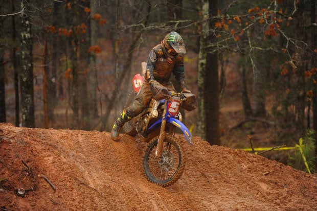 Paul Whibley sits only 2 points behind Charlie Mullins after two GNCC races. He finished in third at the Georgia race this past weekend. 