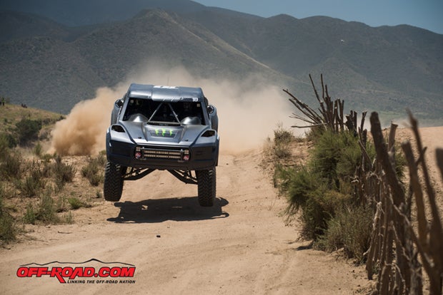 The Ampudia family earned the fasest qualifying time for this year's SCORE Baja 500.